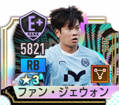 ファン・ジェウォンの選手画像