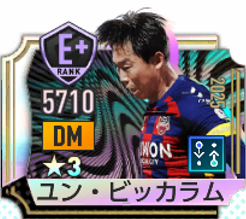 ユン・ビッカラムの選手画像