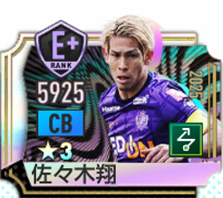 佐々木翔の選手画像